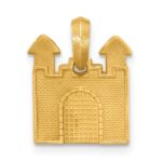 14k 2-D Castle Pendant - Image 3