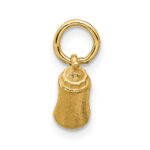14K Polished Baby Bottle Pendant - Image 2
