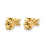 10k Round 4-Prong .20ct. Diamond Stud Earrings - Image 4