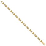 14k Polished Nantucket Basket 7.25 inch Bracelet - Image 2