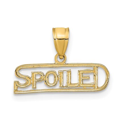 14K SPOILED Pendant