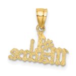 14k #1 MADRE  Charm - Image 3