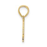 14k BEST FATHER Charm - Image 2