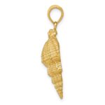 14k Conch Shell Pendant - Image 2