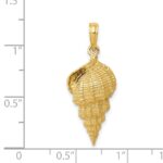14k Conch Shell Pendant - Image 4