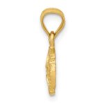 14K Sand Dollar Pendant - Image 2