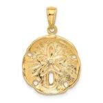 14k Sand Dollar Pendant - Image 3