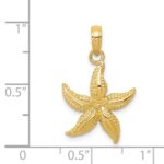 14k Starfish Pendant - Image 4