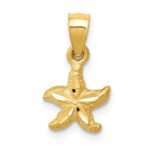 14K Starfish Pendant