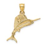 14K Sailfish Pendant - Image 3