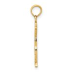 14K Boy Waving Pendant - Image 2