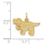 14k Saint Bernard Dog Charm - Image 4