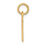 14k Key Letter J Initial Charm - Image 2