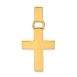 14k Hollow Cross Pendant