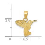 14k Hummingbird Pendant - Image 3