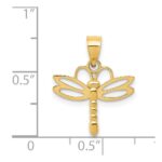 14k Dragonfly Pendant - Image 3