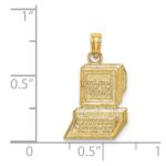 14k COMPUTER WHIZ Charm - Image 3