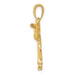 14k Girl Karate Charm - Image 2