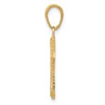 14k Passion Cross Pendant - Image 2