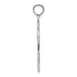 14k White Gold Celtic Cross Pendant - Image 2