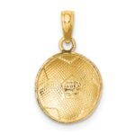 14k Domed Soccer Ball Charm - Image 4