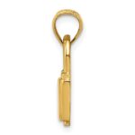 14K Polished Padlock Charm - Image 2