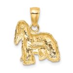 14K Cocker Spaniel Dog Charm - Image 4