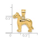 14K Great Dane Dog Charm - Image 3