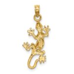 14K 2-D Lizard Charm - Image 3