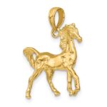 14K 3-D Horse Charm - Image 5