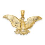 14K Eagle with Wings Spread Charm - Image 4