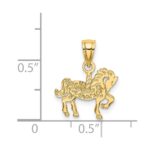 14K Carousel Horse Charm - Image 3