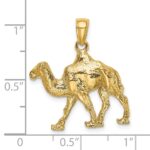 14K 3-D Camel Charm - Image 3