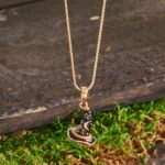 14K 3-D Enameled Witch Hat Halloween Charm - Image 6