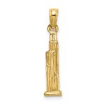 14K 3-D Willis Tower (Chicago) Charm