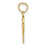 14K Cut-Out Flat Hot Air Balloon Charm - Image 2