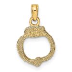 14K 2-Piece Handcuffs Charm - Image 4
