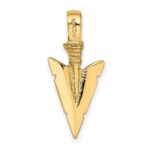 14K 3-D Arrowhead Charm - Image 4