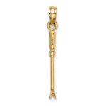 14K 3-D Weeding Garden Tool Charm - Image 4