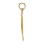 14K 3-D Polished Shovel Garden Tool Charm - Image 2