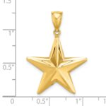 14K 3-D Nautical Star Charm - Image 3