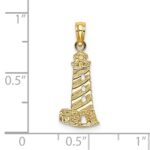 14K Lighthouse Charm - Image 3
