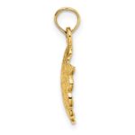 14K Scallop Shell Charm - Image 2