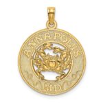 14K ANNAPOLIS MD Crab Charm