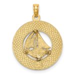 14K NEWPORT RHODE ISLAND with Sailboat Charm - Image 4
