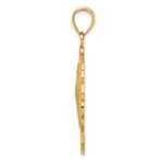 14K FLORIDA Starfish and Dolphin Wave Charm - Image 2