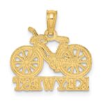 14K KEY WEST Bicycle Charm - Image 3