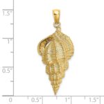 14K Wentletrap Shell Charm - Image 3