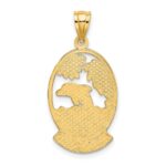 14K HAWAII with Dolphin Sunset Scene Charm - Image 4