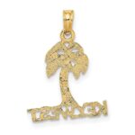 14K KEY WEST Palm Tree Charm - Image 3